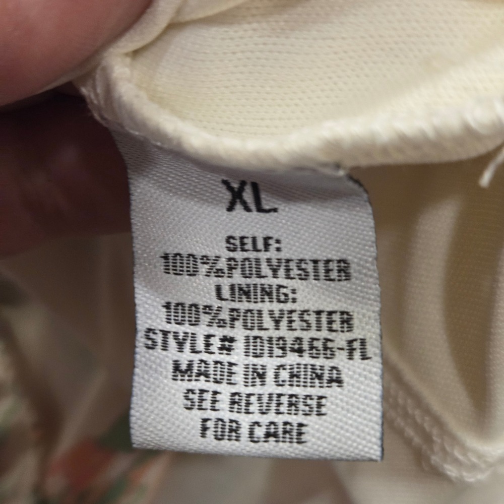 Baltic Born Floral Tiered Maxi Dress Women XL Boho Tropical Ruffle Resort Beach - Picture 9 of 11